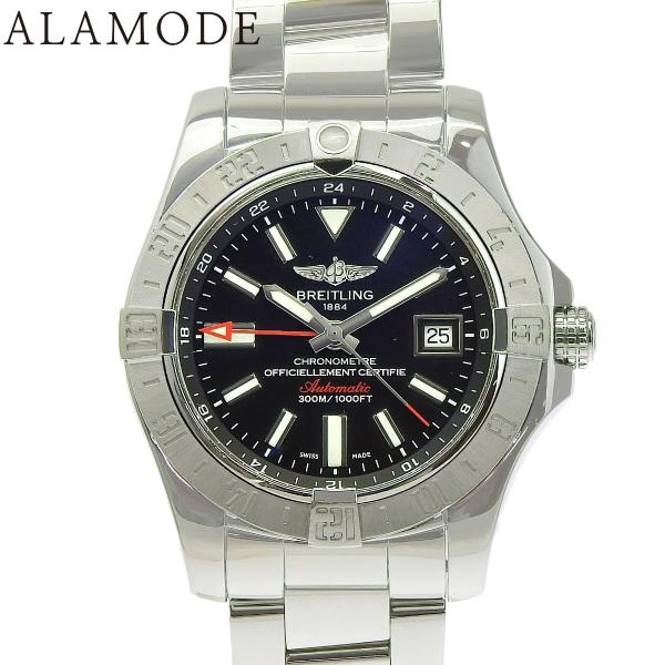 【保証書付】ブライトリング アベンジャー2 GMT A3239011 SS 自動巻き メンズ 408...