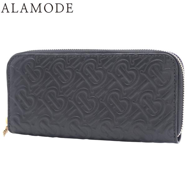 BURBERRY(バーバリー) TBモノグラム 長財布 ロングウォレット ラウンドファスナー レザー...