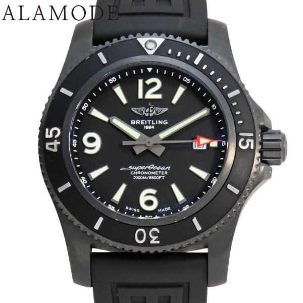 【保証書付】ブライトリング スーパーオーシャン オートマティック 46 M17368 SS/ラバー ...