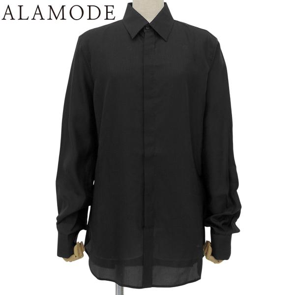 FENDI(フェンディ) ロゴ ストライプシャツ ブラウス 2022年 アパレル 長袖 38 レーヨ...