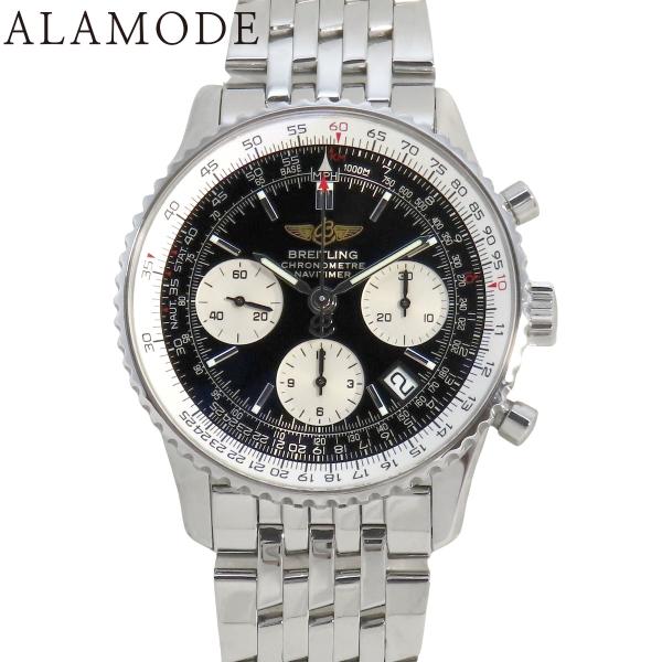 【保証書付】ブライトリング ナビタイマー A23322  SS ブラック 自動巻き メンズ 4080...
