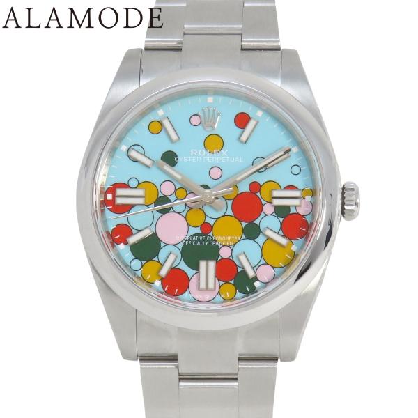 【保証書】ロレックス オイスターパーペチュアル41 124300 SS セレブレーション 自動巻 メ...