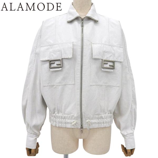 FENDI(フェンディ) デニムブルゾン 2023年 MARC JACOBSコラボ 36 コットン ...