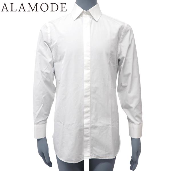 GUCCI(グッチ) GGロゴ刺繍 シャツ ブラウス アパレル 長袖 Yシャツ 無地 40 コットン...