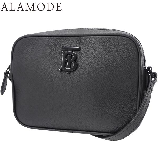 BURBERRY(バーバリー) TBロゴ ショルダーバッグ ショルダーバッグ 斜め掛け レザー ブラ...