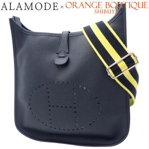 HERMES(エルメス) エブリン アマゾンPM ネイビー紺 インディゴ ヴォーエプソン シルバー金具 X刻印 エヴリン 40802171972【アラモード】