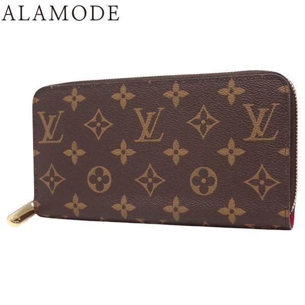 LOUIS VUITTON(ルイ・ヴィトン) モノグラム ジッピー・ウォレット 長財布 コクリコ ブ...