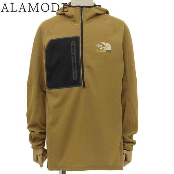 GUCCI(グッチ) テクニカルジャージー プルオーバー THE NORTH FACEコラボ L マ...