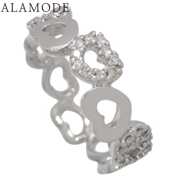 Ponte Vecchio(ポンテヴェキオ) D0.25 ハート ダイヤ リング K18WG 4.5...