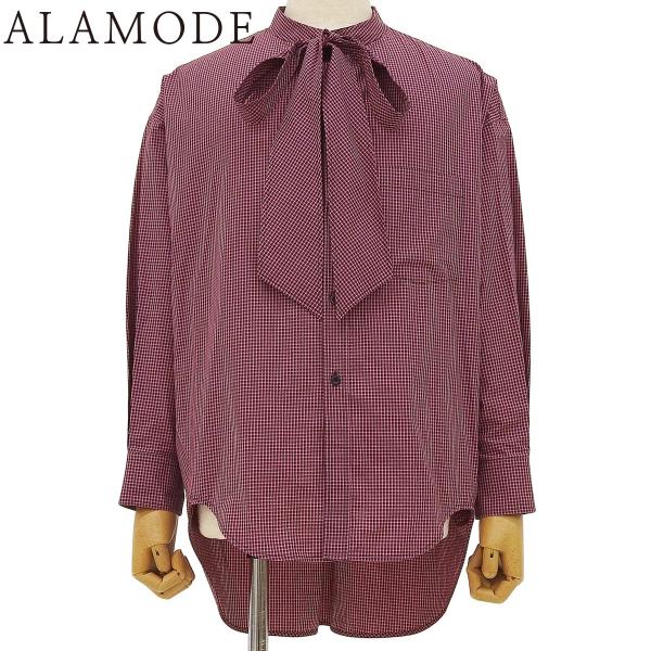 BALENCIAGA(バレンシアガ) ロゴ チェック シャツ ブラウス 2019年 ファッション 3...