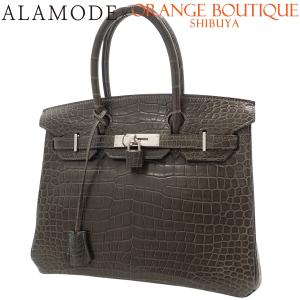 HERMES(エルメス) バーキン30 グラファイト グレー ポロサスマット シルバー金具 □E刻印 レディース 40802177967【中古】【アラモード】