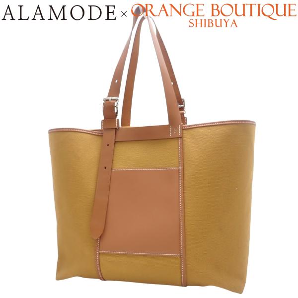 エルメス エトリヴィエール・ポケット35 デゼール ゴールド 茶 黄 ヴァッシュハンター トワルゴエ...