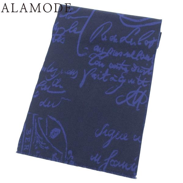 Berluti(ベルルッティ) カリグラフィ スクリット マフラー アパレル ファッション 衣類 ウ...