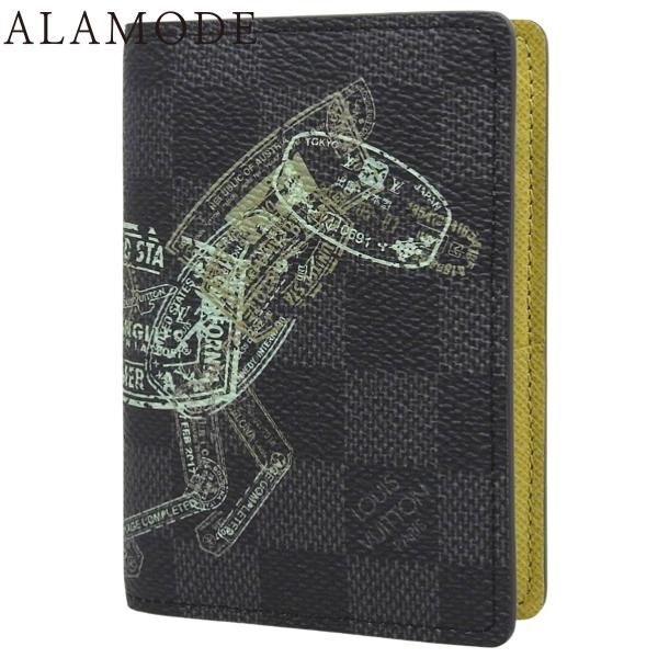 ルイヴィトン ダミエ・グラフィット オーガナイザー・ドゥポッシュ カードケース/パスケース アニマル...