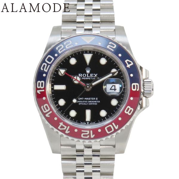 【保証書付】ロレックス GMT-マスター2 126710BLRO SS ランダム番 ブラック 自動巻...