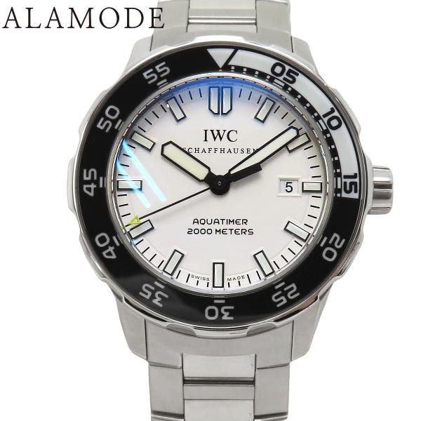 【保証書付】IWC アクアタイマー オートマチック2000 IW356805 SS ホワイト 自動巻...