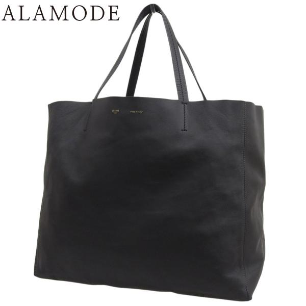 CELINE(セリーヌ) ホリゾンタル カバ ラージ トートバッグ ハンドバッグ 肩掛け レザー ブ...