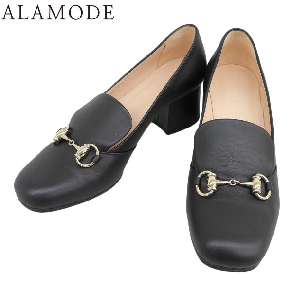 GUCCI(グッチ) ホースビット パンプス パンプス アパレル ファッション 革靴 靴 シューズ ...