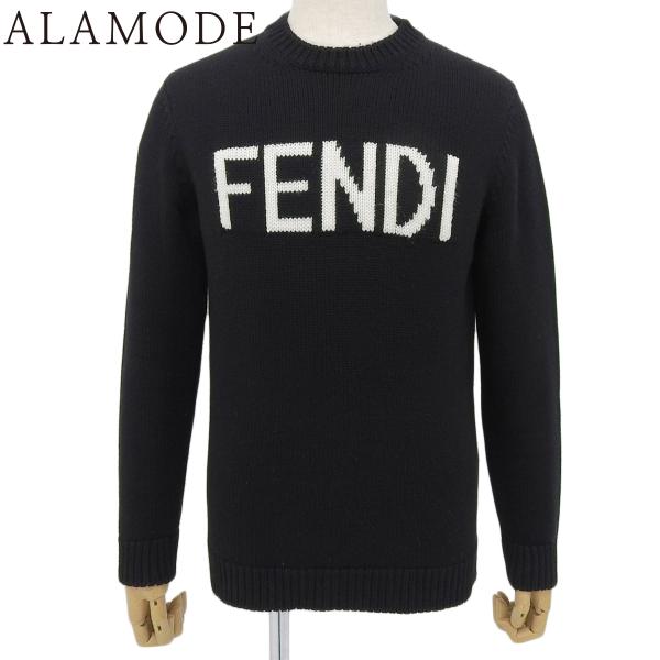 FENDI(フェンディ) ロゴニット ニット/セーター 2023年 アパレル ファッション 長袖 5...