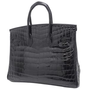 HERMES(エルメス) バーキン25 ブラッ...の詳細画像1