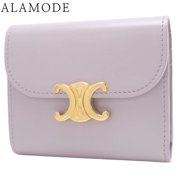 CELINE(セリーヌ) スモール ウォレット トリオンフ コンパクトウォレット 三つ折り フラップ...