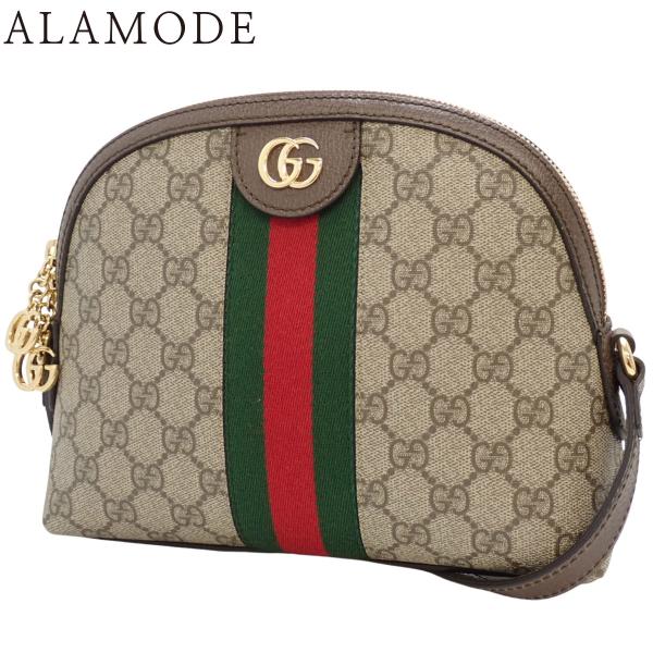 GUCCI(グッチ) オフィディア スモール ショルダー GGスプリーム ベージュ ブラウン 499...