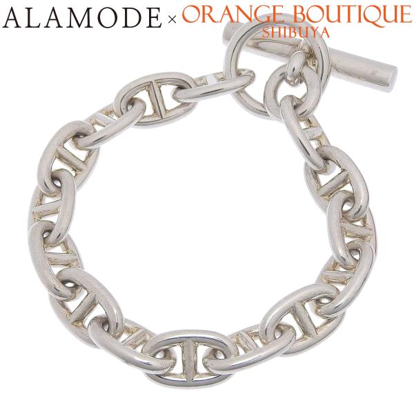 HERMES(エルメス) シェーヌダンクル MM シルバー SV925 ブレスレット アクセサリー ...