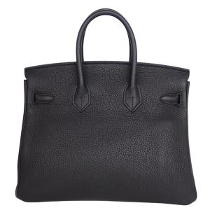 HERMES(エルメス) バーキン25 ブラッ...の詳細画像1