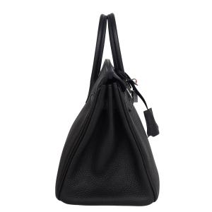 HERMES(エルメス) バーキン25 ブラッ...の詳細画像3