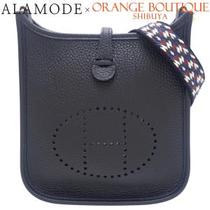 HERMES(エルメス) エヴリンTPM アマゾン キャバン ネイビー紺 トリヨンクレマンス ゴールド金具 B刻印 40802199333【アラモード】