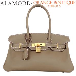 HERMES(エルメス) バーキンショルダーライト29 エトゥープ グレージュ ベージュ エバーカラー ゴールド金具 K刻 40802205358【アラモード】