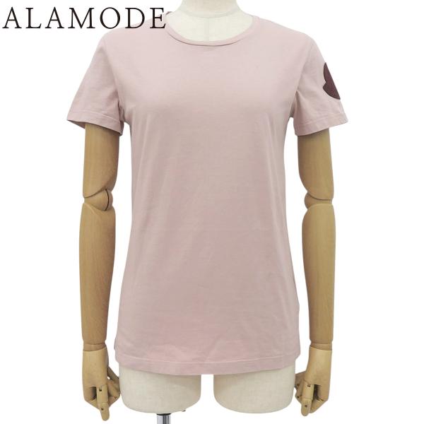 MONCLER(モンクレール) ラージロゴワッペン Tシャツ 2019年 S コットン ピンク F1...