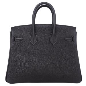 HERMES(エルメス) バーキン25 ブラッ...の詳細画像1