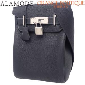HERMES(エルメス) ケリー アッカドPM キャバン ネイビー紺 トゴ シルバー金具 W刻 ボディバッグ ショルダー 40803003274【アラモード】