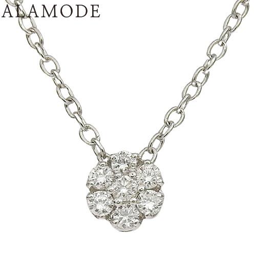 ポンテヴェキオ ダイヤモンド フラワー ネックレス GL1422N001BLWB K18 ホワイトゴ...