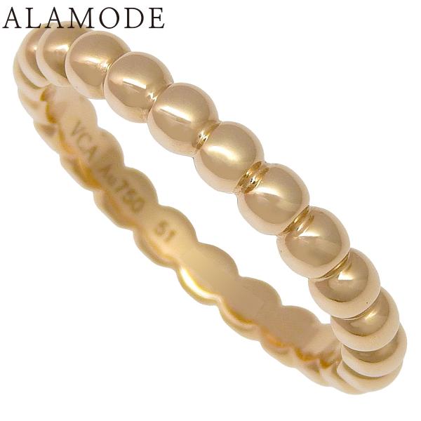 ヴァンクリーフ＆アーペル ペルレ ゴールドパール リング スモールモデル VCARPJMF00 K1...