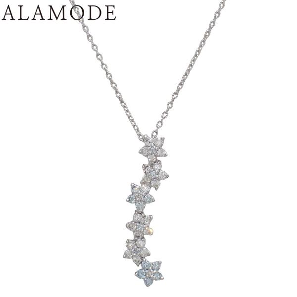 ポンテヴェキオ D0.40,0.23 6連スター ネックレス ダイヤモンド/トリートダイヤモンド K...