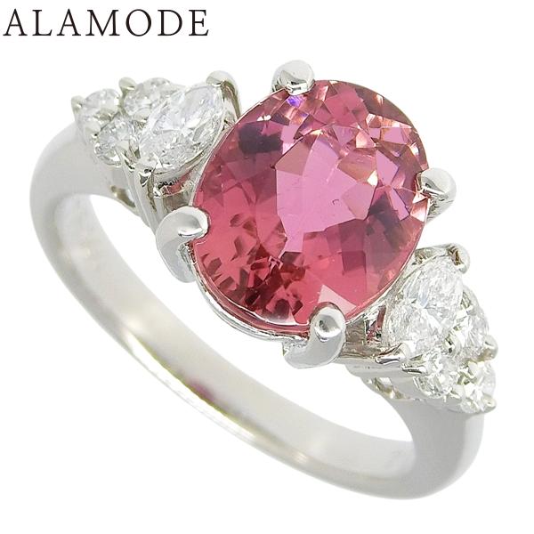 T2.87/D0.44 ピンクトルマリンリング プラチナ Pt900 7.2g 指輪 11(51)号...