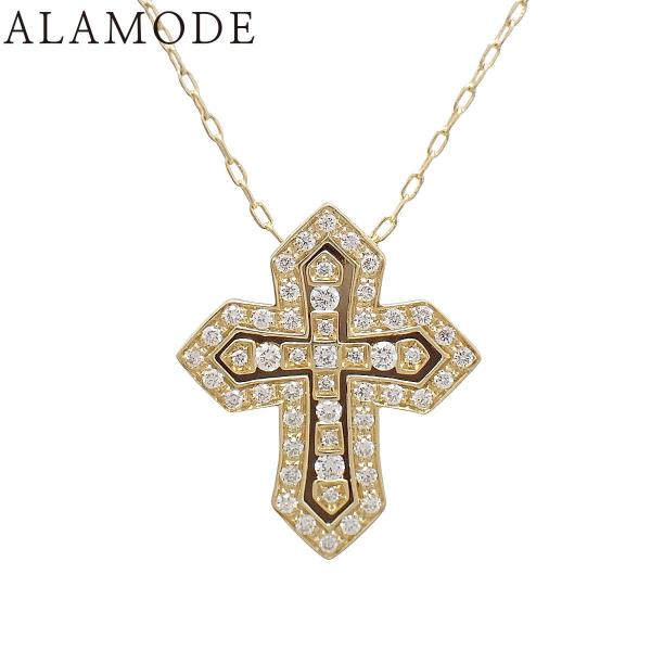 ダミアーニ ベル エポック クラウン ネックレス ダイヤモンド イエローゴールド K18YG 7.1...