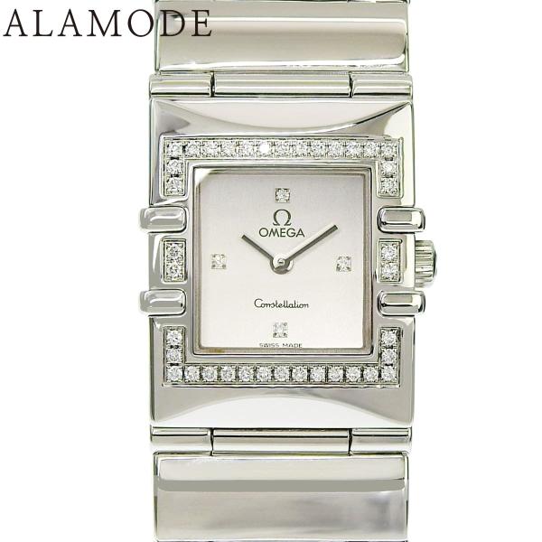 オメガ コンステレーション カレ クアドラ 1528.36 SS ダイヤモンドベゼル/インデックス ...
