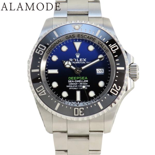 【2022年保証書付】ディープシー Dブルー 126660 SS ランダム番 ブルー 自動巻き メン...