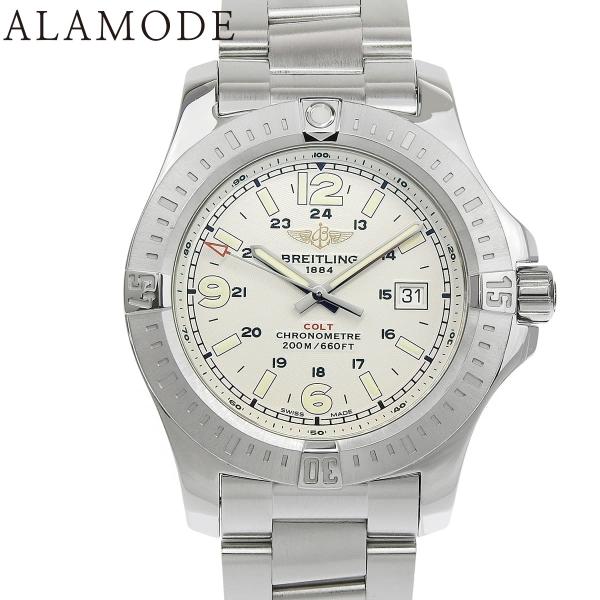 ブライトリング コルト A74388 SS ホワイト クオーツ メンズ 41100104617【中古...