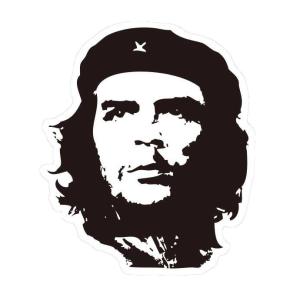 エルネスト・ゲバラ　チェゲバラ　チェ　キューバ革命家　自由の戦士　ゲリラ戦　シール　ステッカー2枚｜alanzoe