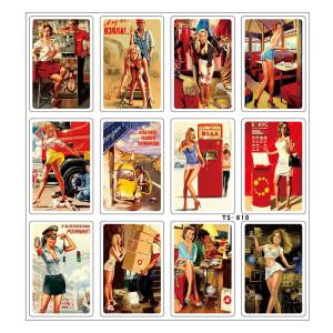 レトロ風 セクシーガール 美人 美女 かわいい ...の商品画像