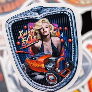 バイカー レトロ風 アメ車 オートバイ バイク...の詳細画像4