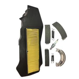 ライブディオ(AF34)/前後ブレーキパッド/シュー/エアフィルター