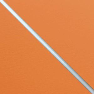 日本製 カスタム シートカバー シグナスX (SE12J) オレンジ/白パイピング 張替 純正シート 対応の商品画像
