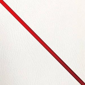 日本製 カスタム シートカバー ライブディオ Dio (AF34/35) 白/赤パイピング 張替 純正シート 対応の商品画像