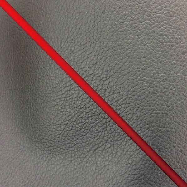 日本製 カスタム シートカバー チョイノリ 黒/赤パイピング  張替 純正シート 対応