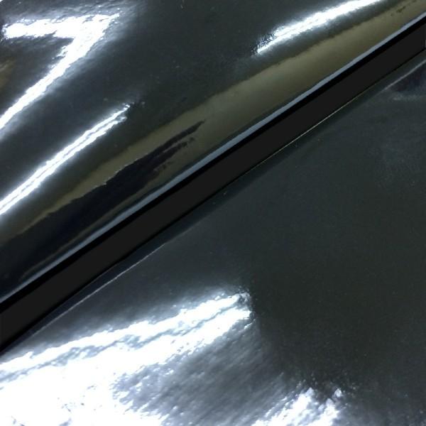 日本製 カスタム シートカバー チョイノリ エナメルブラック/黒パイピング  張替 純正シート 対応